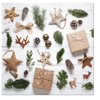 Pl Serwetki Natural Christmas