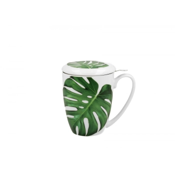 Pl Kubek Z Zaparzaczem 380Ml Monstera