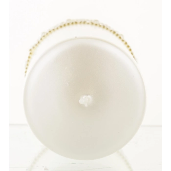 Pl Biały Świeca Crystal Opal Pearl Walec Średni Fi