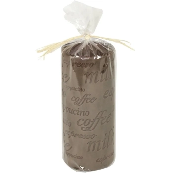 Pl Brąz Świeca Coffee Walec Duży Fi7-Przec.