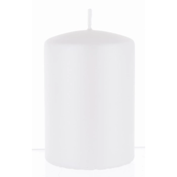 Pl Biały Świeca Opal Metallic Mat Walec Mały Fi7