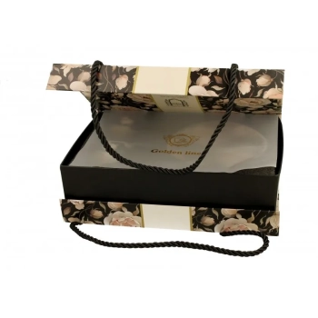 Pl 2 Filiżanki Espresso Spodek English Roses Black