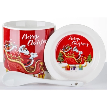 Pl Kubek Z Lyżeczka I Podstawka 330 Ml