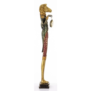 Figura Zebra Z Zegarkiem