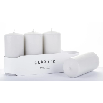 Pl Szary Świeca K Classic Mat 4-Pack Duży-Przec.