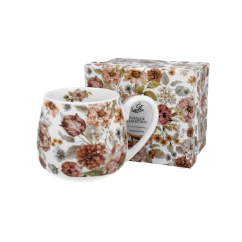 Pl Kubek Baryłka 430Ml Pastel Flowers White
