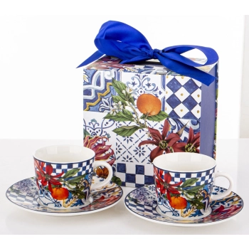 Filiżanka Ze Spodkiem Do Espresso  Kpl.2 Szt.