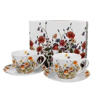 Pl 2 Filiżanki 280 Ml Ze Spodkami Wild Bird