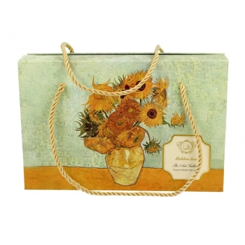 Pl 2 Filiżanki Espresso Spodek Sunflowers Van Gogh
