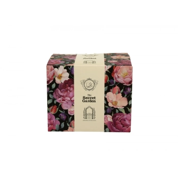Pl Kubek Retro Spring Roses Black