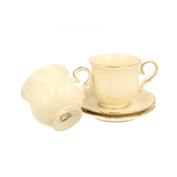 Pl Kpl2 Filiżanek Espresso Ze Spodkiem Clark 150Ml