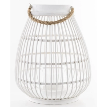 Lampion Z Rattanu-Prom.