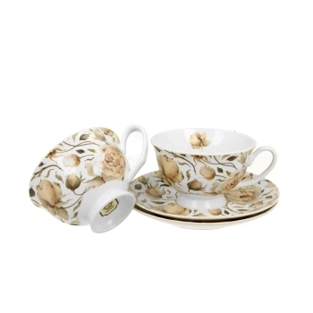 Pl Filiż. Royal Ze Spodkami English Roses Wh 2Szt.