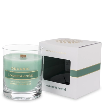 Pl Coconut & Orchid Organic Świeca Zapachowa