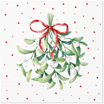 Pl Serwetki Mistletoe Magic