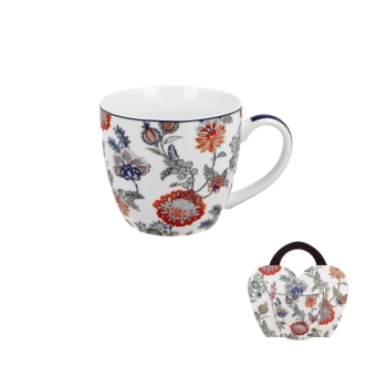 Pl Kubek W Koszyczku Sahat White 460 Ml