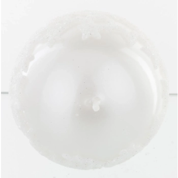 Pl Biały Świeca Ice Star Kula 8