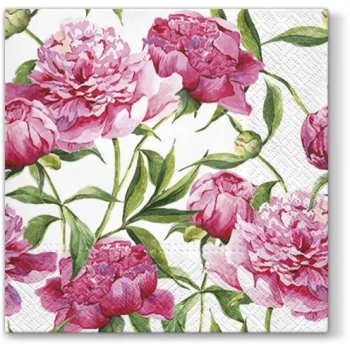Pl Serwetki Tat Pink Peonies