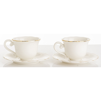 Filiżanka Espresso Z Podstawką Kpl. 2 Szt.