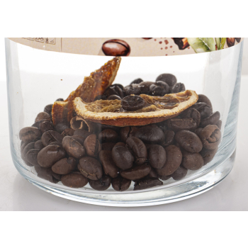 Pl Świeca Duo Coffee Aroma Szkło Duże Brązowy
