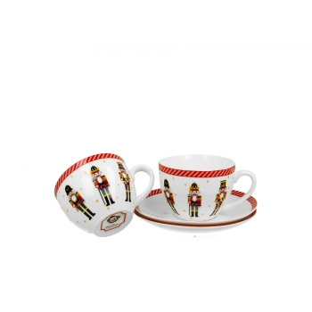Pl 2 Filiżanki Ze Spodkami Nutcrackers