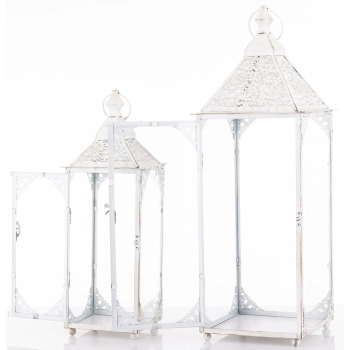 Lampion Metalowy Kpl. 2 Szt.