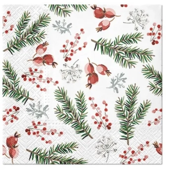 Pl Serwetki Christmas Berries
