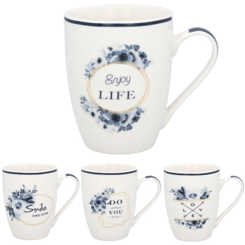 Pl Kubek Porcelanowy 340Ml Delfi