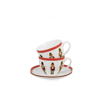 Pl 2 Filiżanki Ze Spodkami Nutcrackers