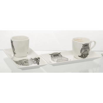 Kpl.dwóch Filiżanek Espresso-Prom.
