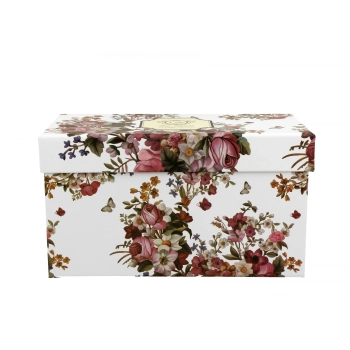 Pl Kubki 380Ml Vintage Flowers White