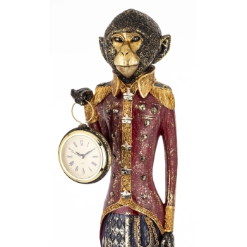 Figura Małpa Z Zegarkiem