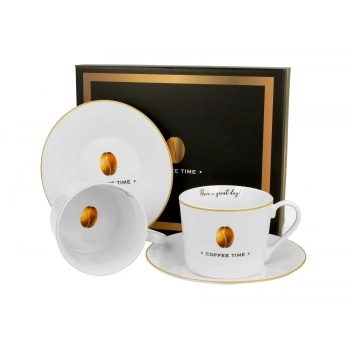 Pl Filiżanki Ze Spodkami Coffee Time 2  2Szt.