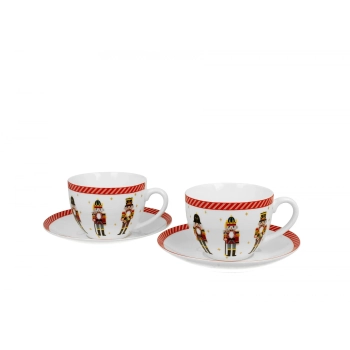 Pl 2 Filiżanki Ze Spodkami Nutcrackers
