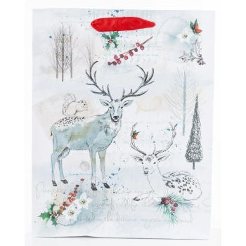 Pl Torebka Watercolor Christmas Large