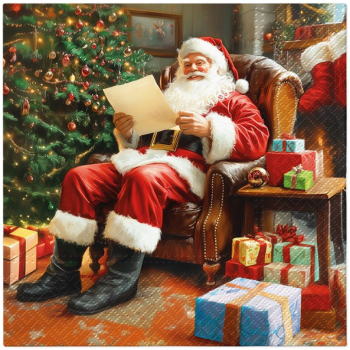 Pl Serwetki Santas Wishes