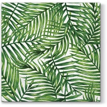 Pl Serwetki Tropical Leaves