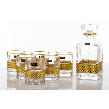 Pl Bohemia Prestige Elegante Royal Gold Zestaw 1+6