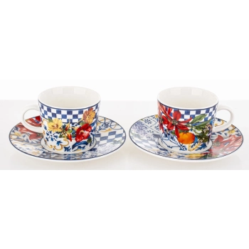 Filiżanka Ze Spodkiem Do Espresso  Kpl.2 Szt.