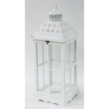Lampion Drewniany Kpl-Prom.