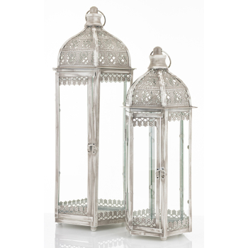 Lampion Metalowy Kpl. 2 Szt.