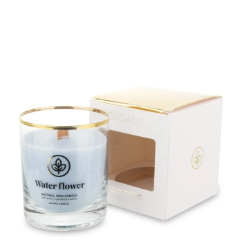Pl Water Flower Organic Świeca Zapachowa