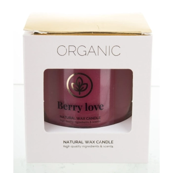 Pl Berry Love Organic Świeca Zapachowa