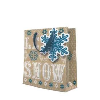 Pl Torba Xmas Snowflake Large