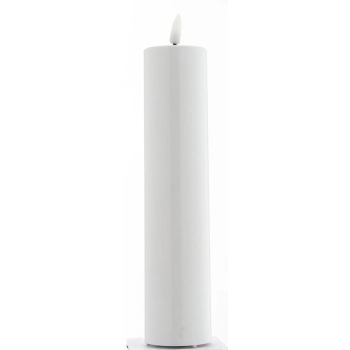 Świeca Biała Led