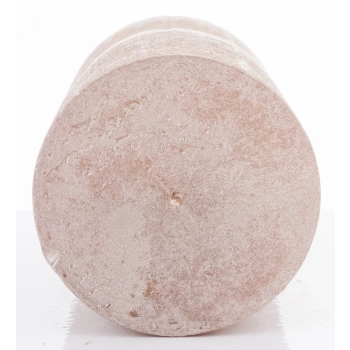 Pl Rose Gold Rustic Metalic Świeca Walec Duży Fi9