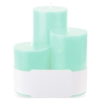 Pl Monsoon  Świeca Glass Classic 3-Pack Walec