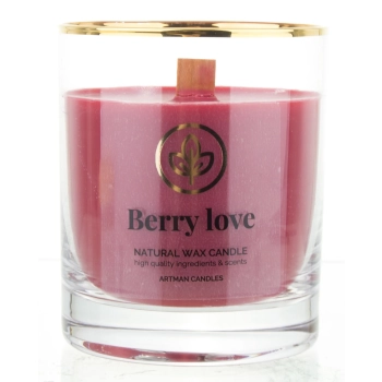 Pl Berry Love Organic Świeca Zapachowa