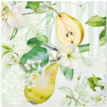 Pl Serwetki Pear Blossom