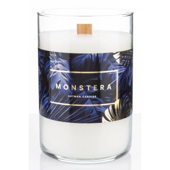 Pl Monstera Szkło Duże Niebieski